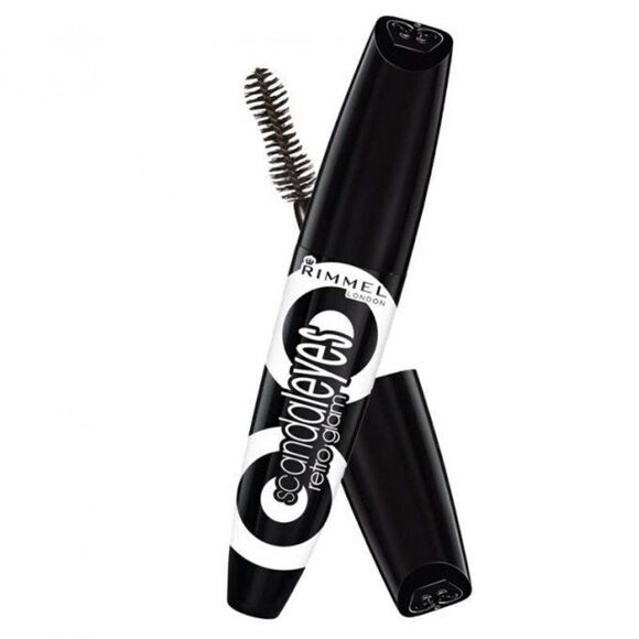 RIMMEL LONDON Scandaleyes RETRO GLAM Mascara 001 Black /‎ Noir 0.41 oz - Picture 1 of 7